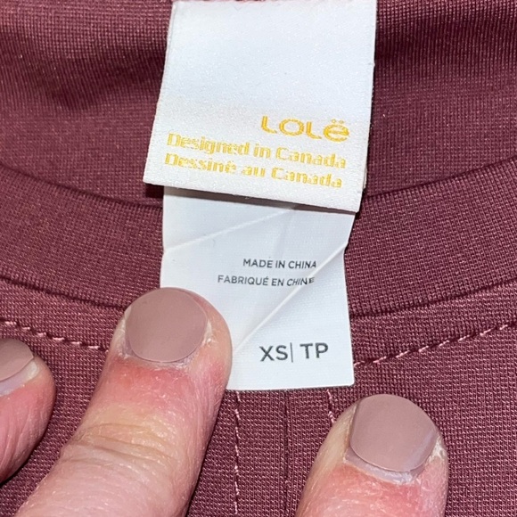NWOT Dusty Rose Tunic Sweatshirt – Lolé – XS - Picture 2 of 8